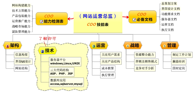 网站运营总监之路